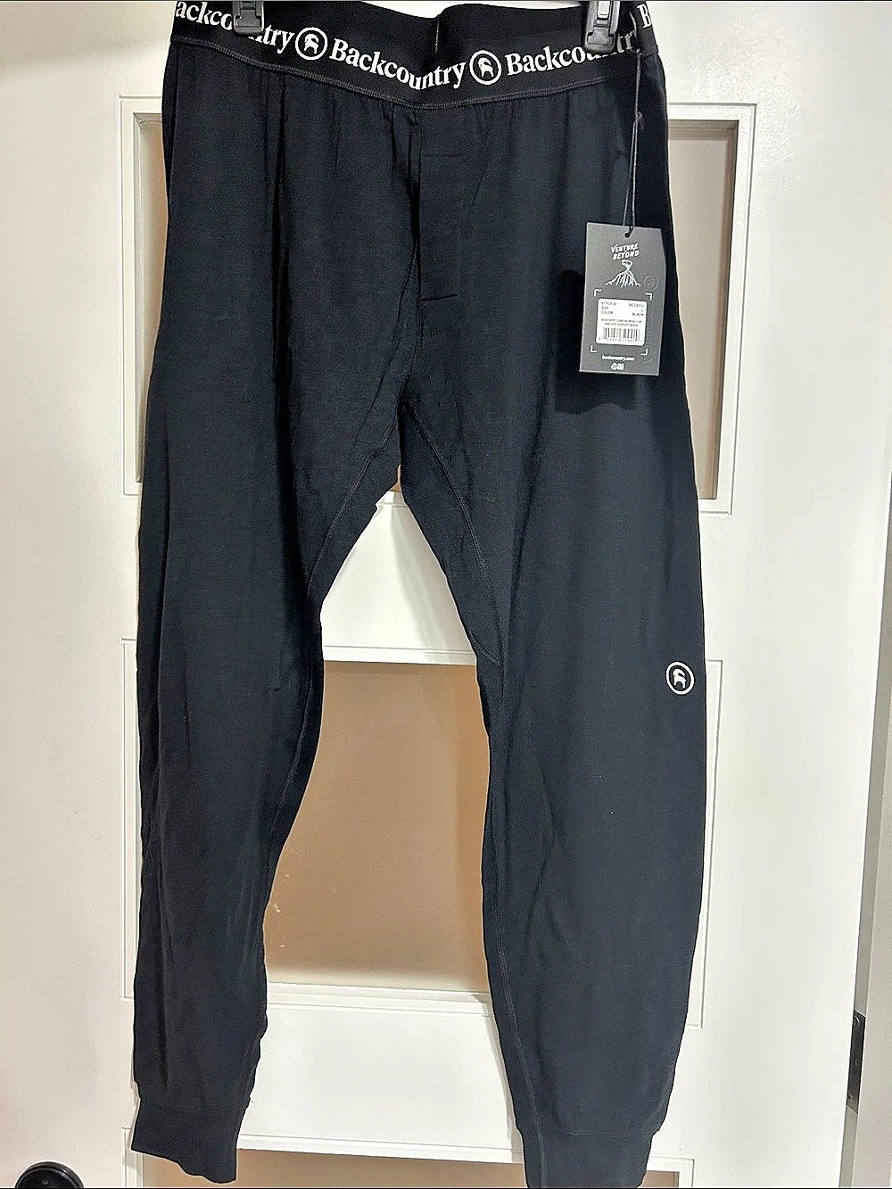 Backcountry Venture Beyond Black Joggers Size Large